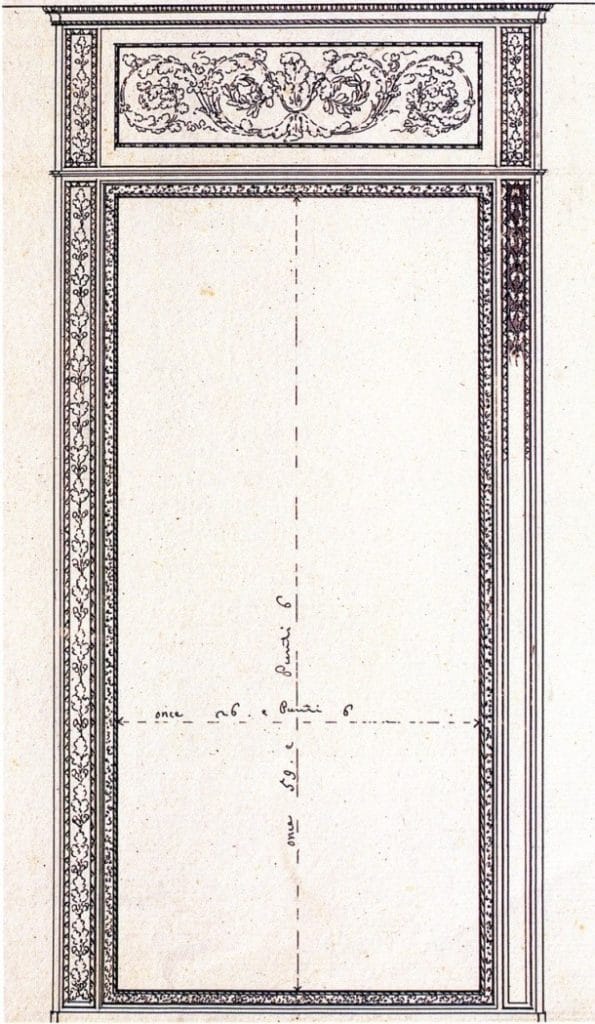 caminiera con intagli, Caminiera Neoclassica, Milano, fine XVIII secolo