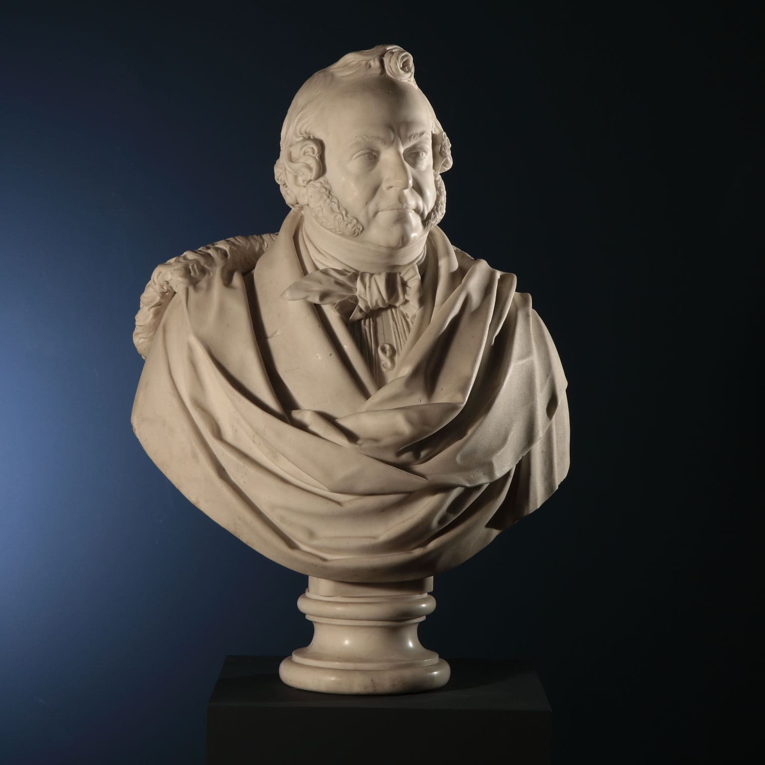 Busto Virile, Giovanni Antonio Emanuelli, 1838