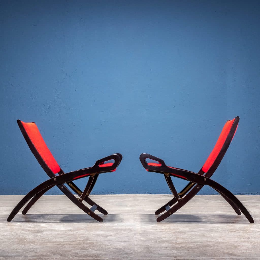 Due sedie ‘Ninfea’, Gio Ponti per F.lli Reguitti