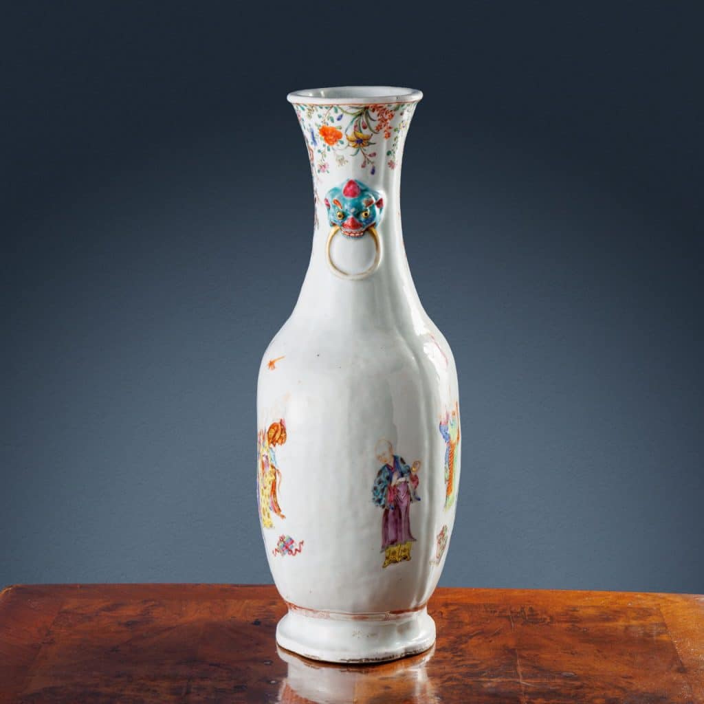 Vaso in porcellana, Cina, periodo Yongzheng - immagine 2
