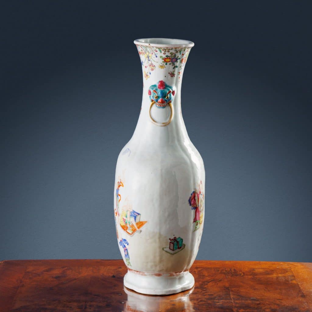 Vaso in porcellana, Cina, periodo Yongzheng - immagine 4