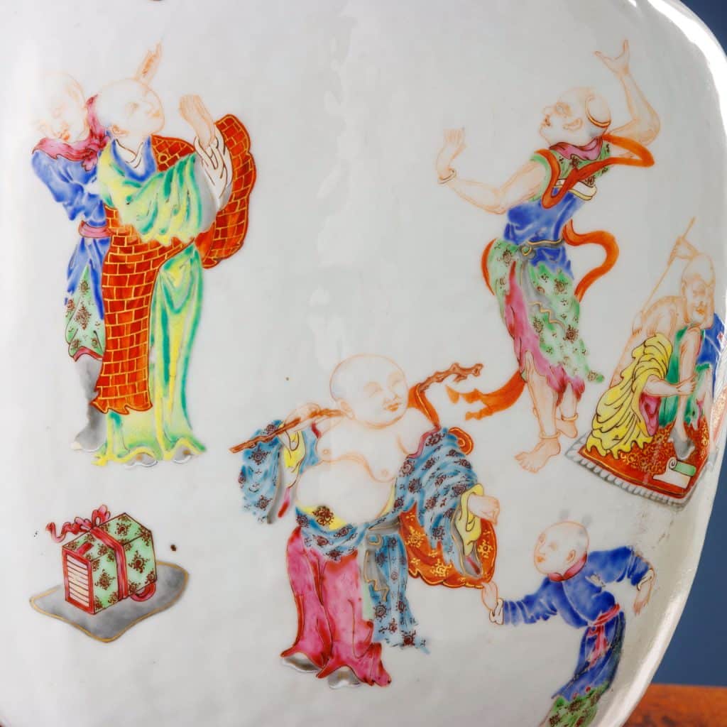 Vaso in porcellana, Cina, periodo Yongzheng - immagine 7