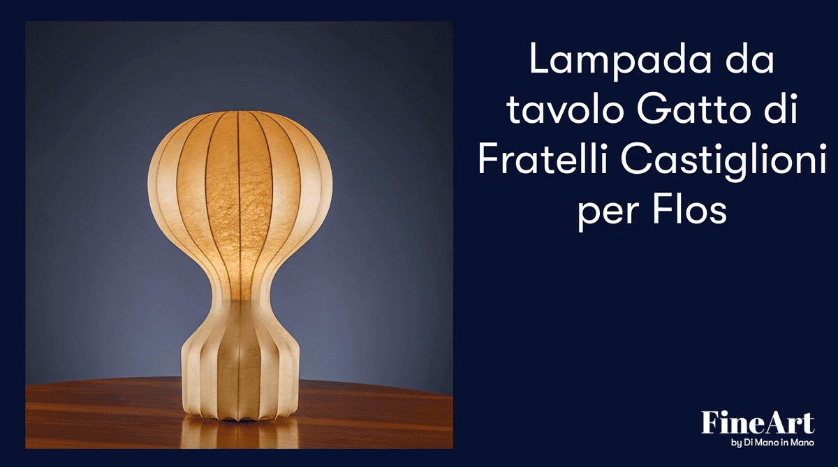 Lampada 'Gatto' F.lli Castiglioni per Flos - FineArt by Di Mano in Mano