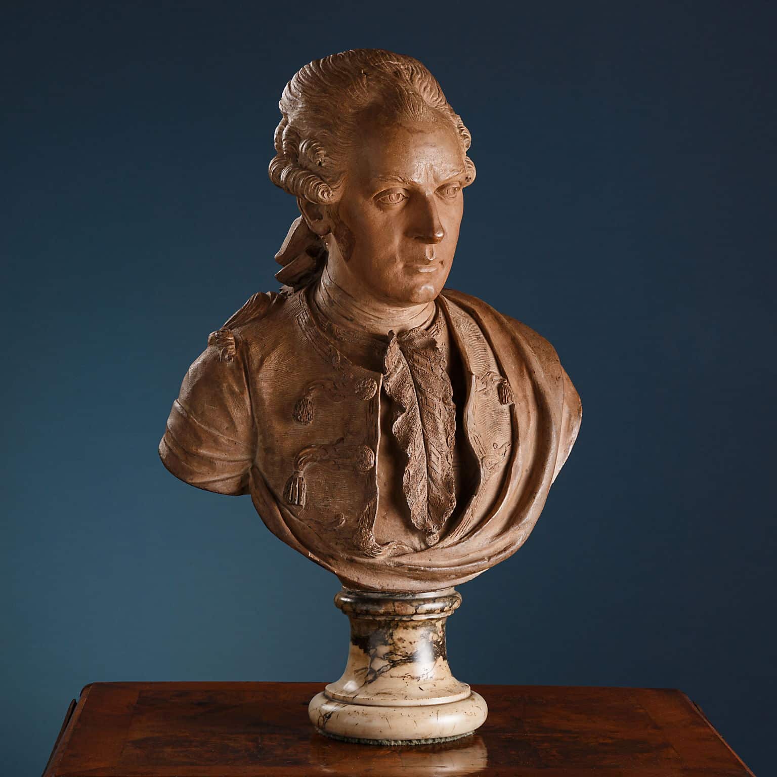 Claude Munier, Busto di gentiluomo, 1780