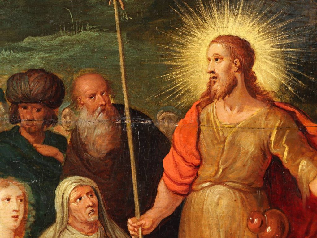 La predicazione di San Giovanni Battista, Bottega di Fans Francken II - immagine 4