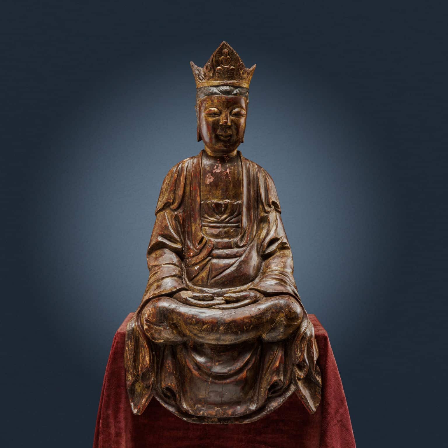 Guanyin Cina epoca Qing, fine del XVIII sec.