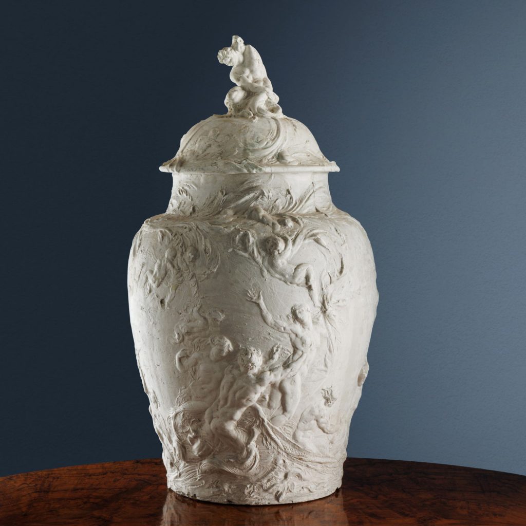 Vaso con allegoria dell’acqua, prototipo Lodovico Pogliaghi - immagine 1