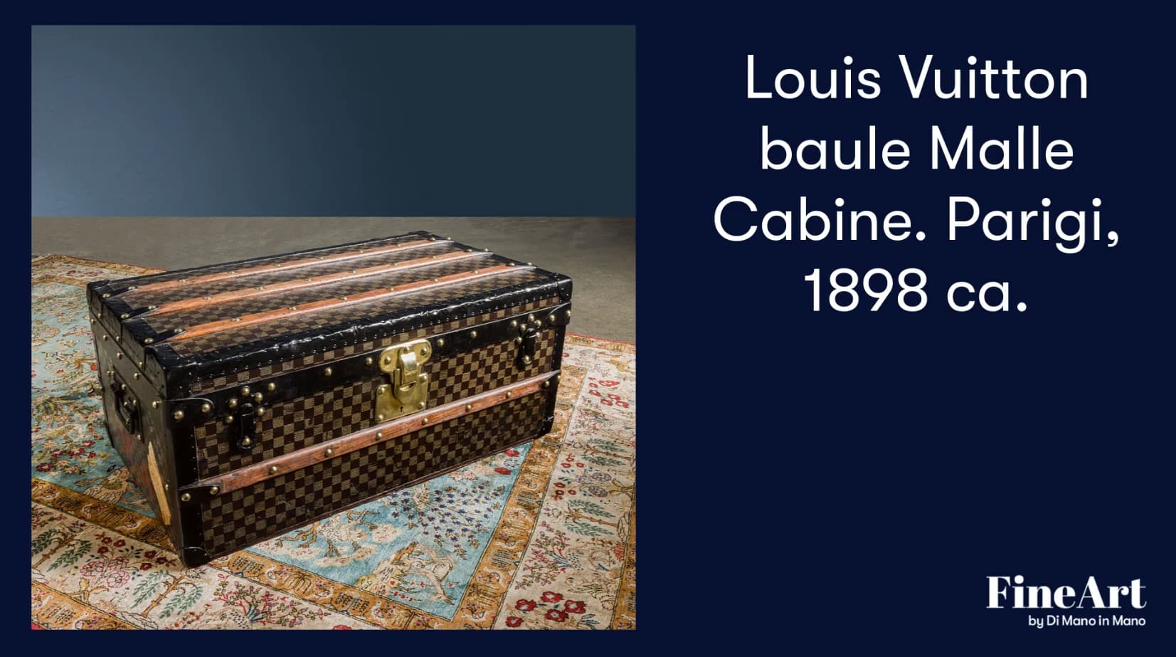 Louis Vuitton baule Malle Cabine - FineArt by Di Mano in Mano
