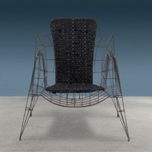Poltrona serie ‘Minimalisti’ modello ‘Glass’ Anacleto Spazzapan