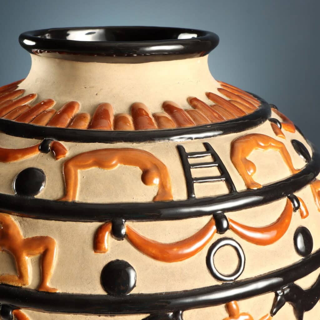 Gio Ponti per manifattura Doccia 1927 ca, modello 1023 - immagine 2 dettaglio