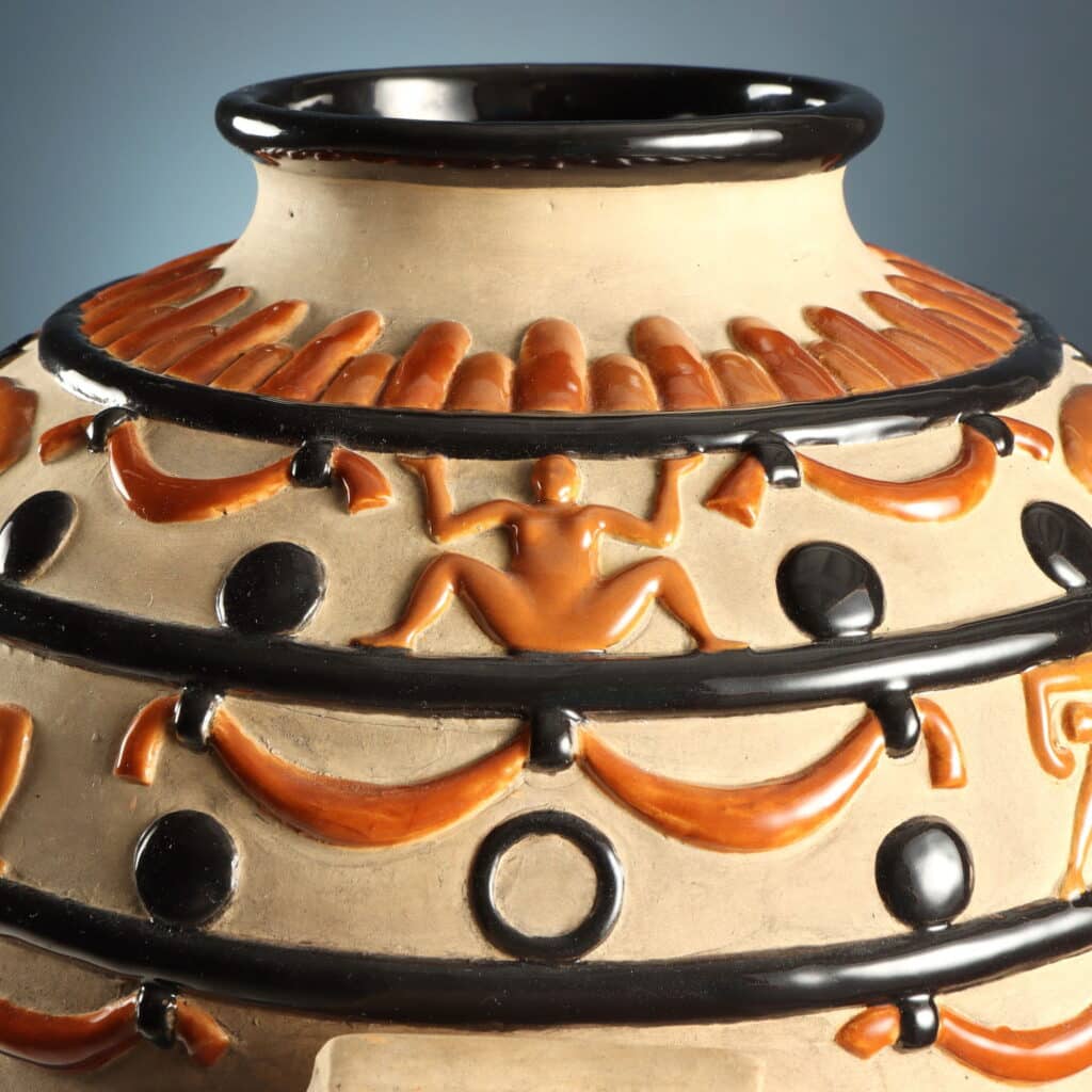 Gio Ponti per manifattura Doccia 1927 ca, modello 1023 - immagine 3 dettaglio