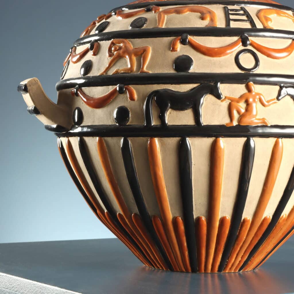 Gio Ponti per manifattura Doccia 1927 ca, modello 1023 - immagine 6 dettaglio