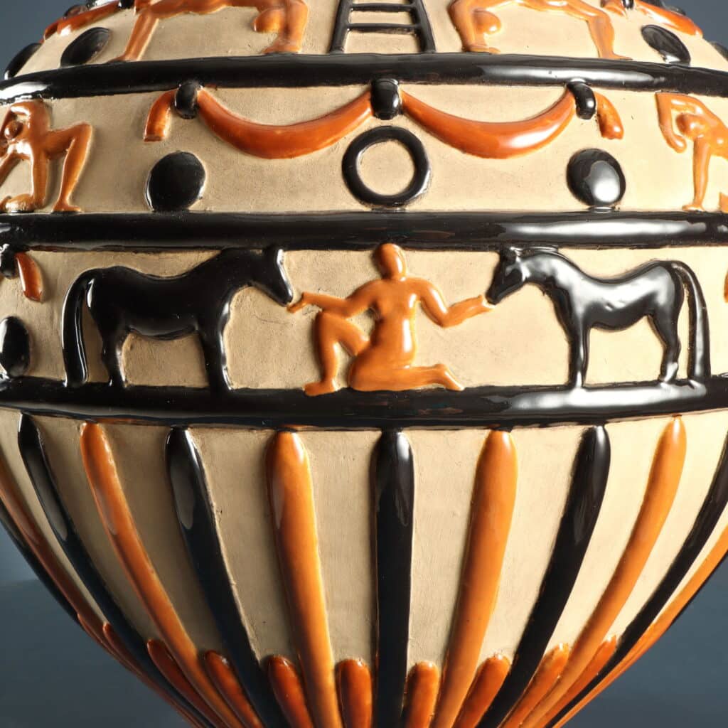 Gio Ponti per manifattura Doccia 1927 ca, modello 1023 - immagine 7 dettaglio