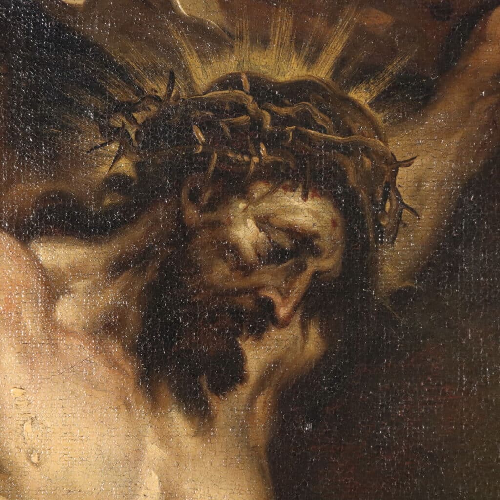 arte religiosa, quadro olio su tela