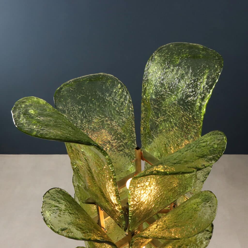 Dettaglio Lampada 'LT. 320 Cactus' di Carlo Nason per Mazzega