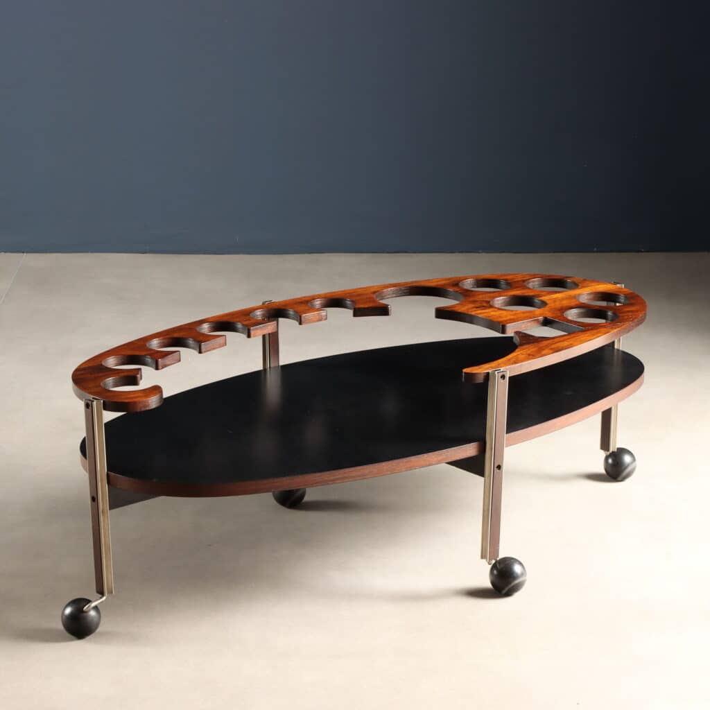 Carrello bar Idra '1104' di Ico Parisi per Stildomuselezione