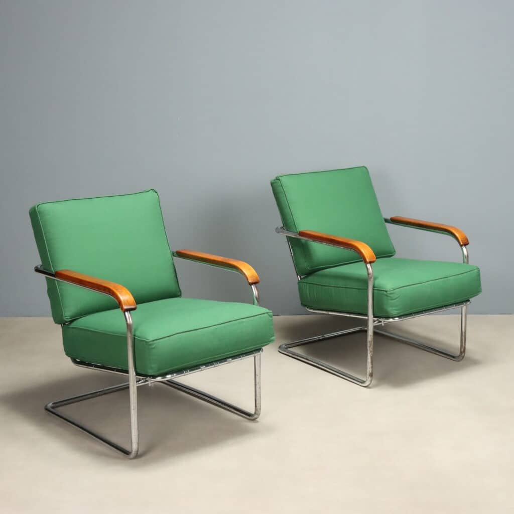 Due Poltrone Columbus anni '30